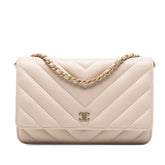 CC Chevron Caviar Ancient Greek Charms Wallet On Chain