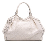 Large Diamante Raffia Sukey Tote