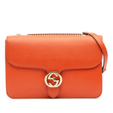 Medium Dollar Calfskin Interlocking G Crossbody