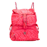Printed Nylon Coco Neige Convertible Backpack