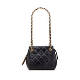 Mini Quilted Lambskin Chain Shoulder Bag