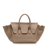 Medium Grained Calfskin Tie Knot Handbag