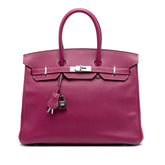 Epsom Candy Verso Birkin Retourne 35