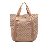 GG Canvas Web Tote