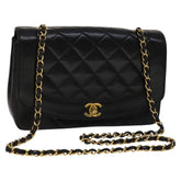 Chanel Vintage Diana Flap Bag Quilted Lambskin