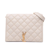Small Quilted Lambskin Becky Chain Shoulder Bag