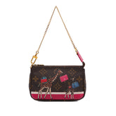Monogram Giraffe Christmas Mini Pochette Accessoires