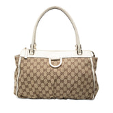 GG Canvas Abbey D Ring Tote