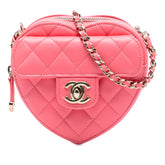 Mini Lambskin CC in Love Heart Crossbody