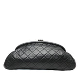 Quilted Lambskin Timeless Kisslock Clutch