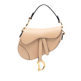 Mini Grained Calfskin Saddle Bag