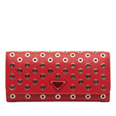 Saffiano Grommet Wallet