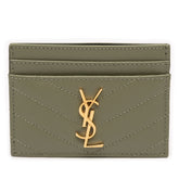 Grain De Poudre Matelasse Chevron Cassandre Card Case