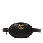 GG Marmont Matelasse Leather Belt Bag