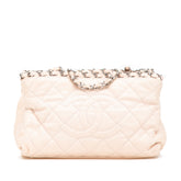 Mini Quilted Lambskin Chain Me Tote