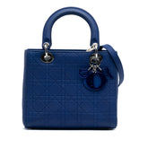 Medium Lambskin Cannage Lady Dior