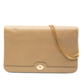 Leather Chain Shoulder Bag
