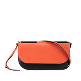 Bicolor Leather Gate Pochette Crossbody
