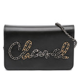 Calfskin Chain 20s Signe Wallet on Chain