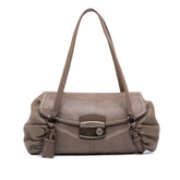 Royal Calf Pushlock Shoulder Bag