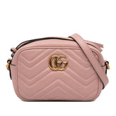 Mini GG Marmont Matelasse Leather Crossbody