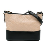 Medium Bicolor Lambskin Gabrielle Crossbody