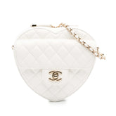 Lambskin CC in Love Heart Crossbody