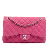 Jumbo Classic Caviar Double Flap