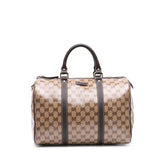 Medium GG Crystal Joy Boston Bag