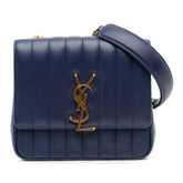 Medium Lambskin Monogram Vicky Chain Bag