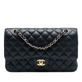 Medium Classic Caviar Double Flap