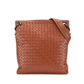 Leather Intrecciato Crossbody