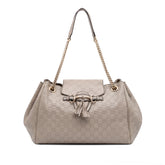 Large Guccissima Emily Chain Shoulder Bag