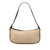 C Macadam Suede Shoulder Bag