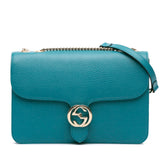 Medium Dollar Calfskin Interlocking G Crossbody