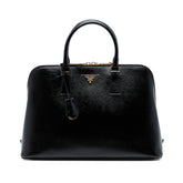 Large Saffiano Vernice Promenade Satchel