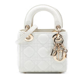 Micro Lambskin Cannage Lady Dior