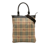 Haymarket Check Coated Canvas Tote
