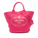 Medium Canvas Canapa Logo Convertible Shopping Tote