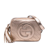 Small Metallic Calfskin Blondie Crossbody