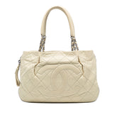 CC Quilted Caviar Expandable Tote
