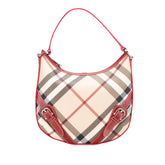 Supernova Check Coated Canvas Larkin Hobo