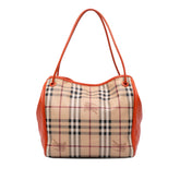 Small Haymarket Check Coated Canvas Canterbury Tote