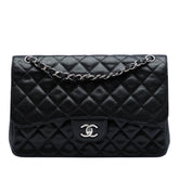 Jumbo Classic Caviar Double Flap