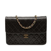 Medium CC Quilted Lambskin Single Flap