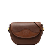 Pebbled Leather Crossbody