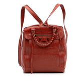 Lambskin Motocross Classic Traveler Convertible Backpack