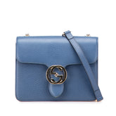 Small Dollar Calfskin Interlocking G Crossbody