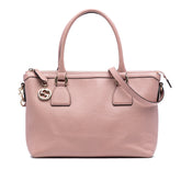 Dollar Calfskin GG Charm Satchel
