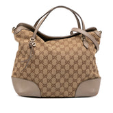 Medium GG Canvas Bree Satchel